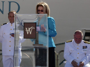 Windstar Legend Christened by Gloria Bohan