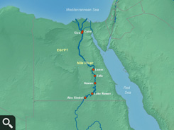 Nile River Map